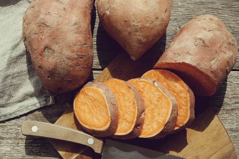 sweet potatoes for Healthy Skin se